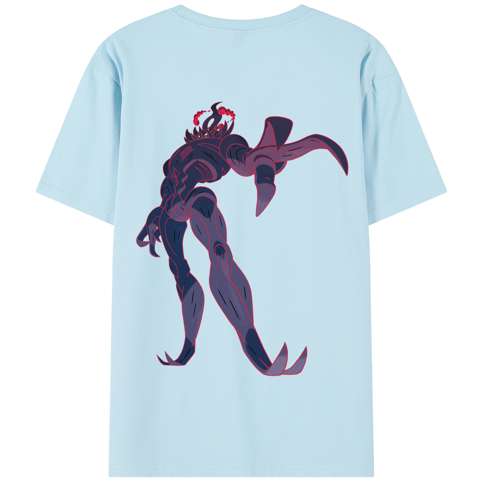 （画像用） ポケットモンスター Pokémon 綿100％半袖Tシャツ（背面プリント）